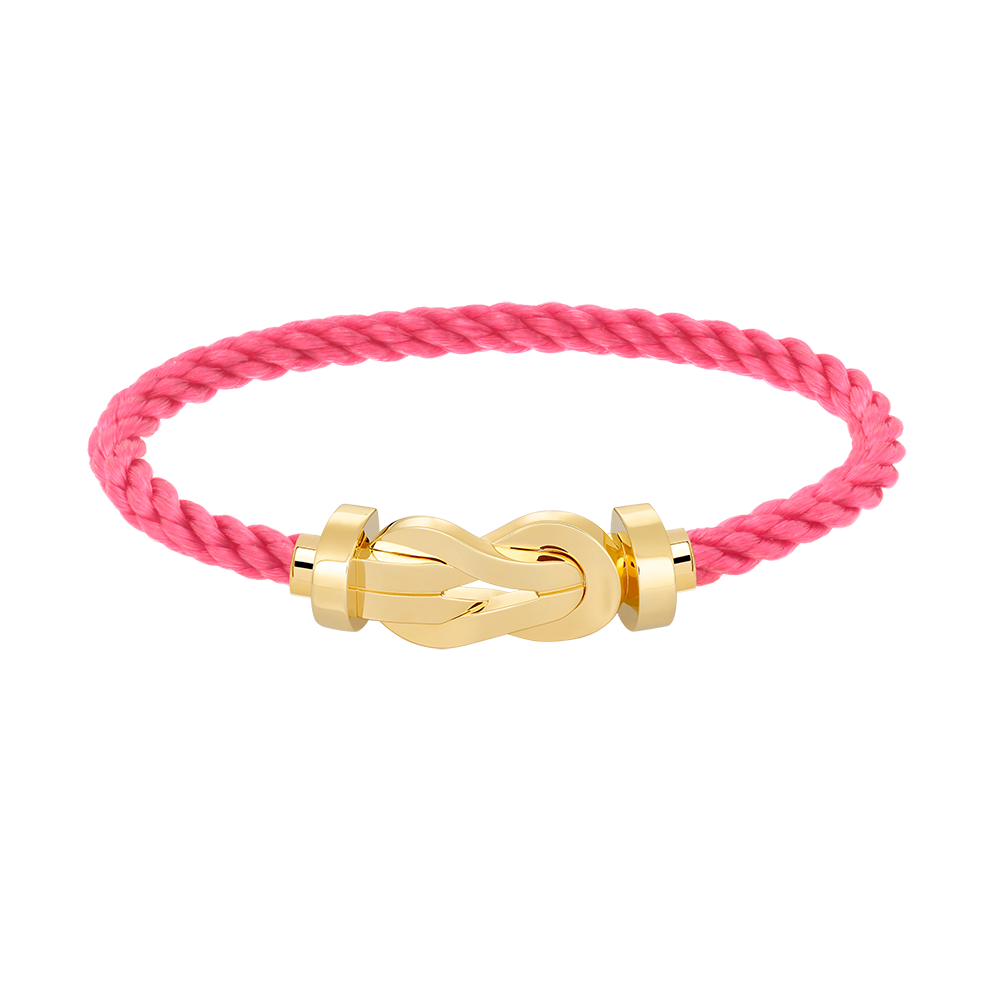 [Renovia Jewelry]CHANCE LARGE 8 FIGURE BUCKLE NO DIAMOND BRACELET GOLD