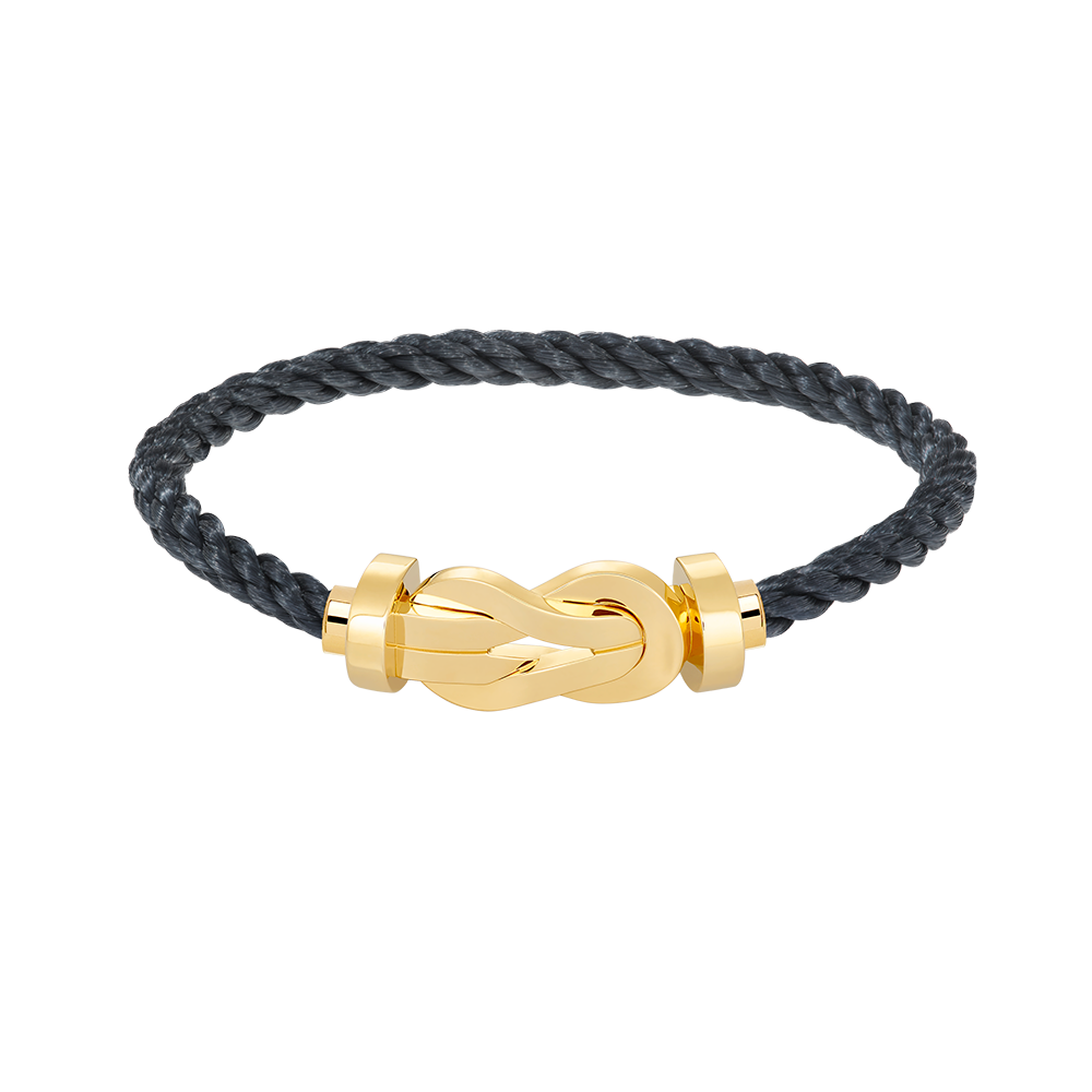 [Renovia Jewelry]CHANCE LARGE 8 FIGURE BUCKLE NO DIAMOND BRACELET GOLD