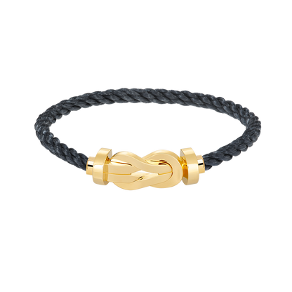 [Renovia Jewelry]CHANCE LARGE 8 FIGURE BUCKLE NO DIAMOND BRACELET GOLD