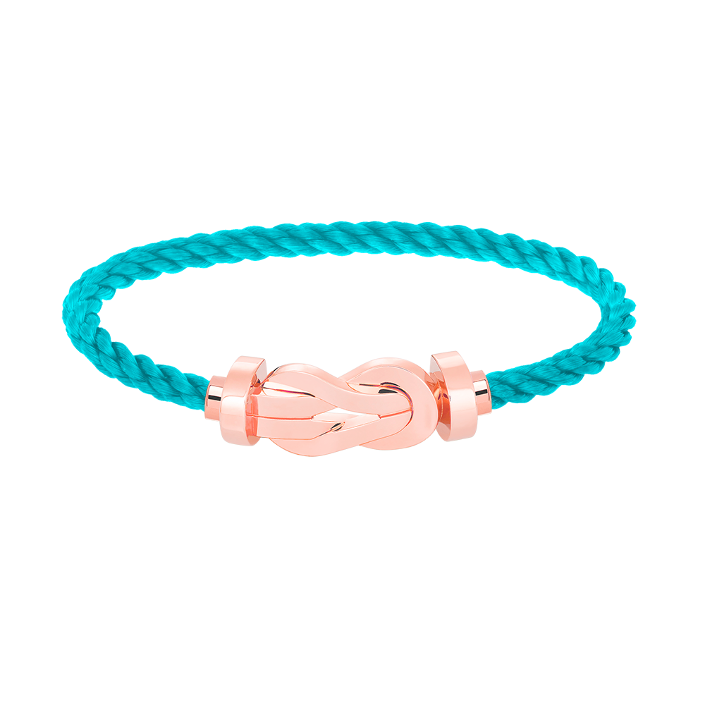 [Renovia Jewelry]CHANCE LARGE 8 FIGURE BUCKLE NO DIAMOND BRACELET ROSE GOLD