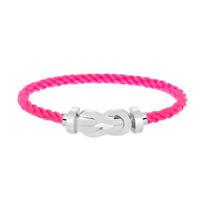 [Renovia Jewelry]CHANCE LARGE 8 FIGURE BUCKLE NO DIAMOND BRACELET SILVER