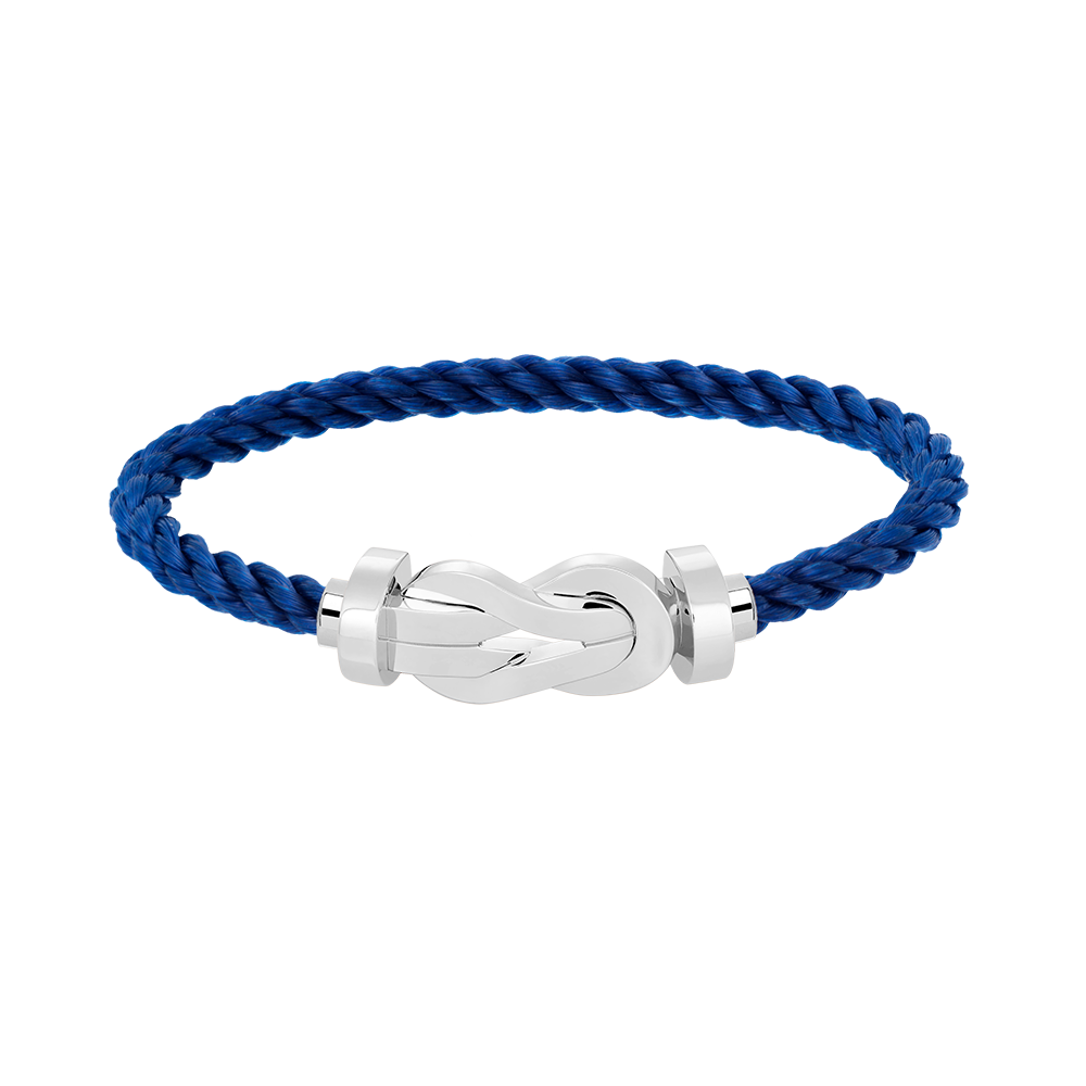 [Renovia Jewelry]CHANCE LARGE 8 FIGURE BUCKLE NO DIAMOND BRACELET SILVER