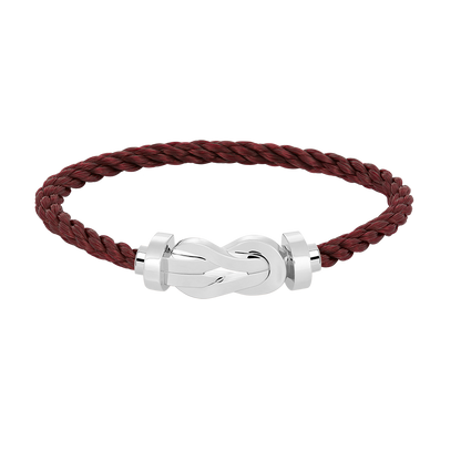 [Renovia Jewelry]CHANCE LARGE 8 FIGURE BUCKLE NO DIAMOND BRACELET SILVER
