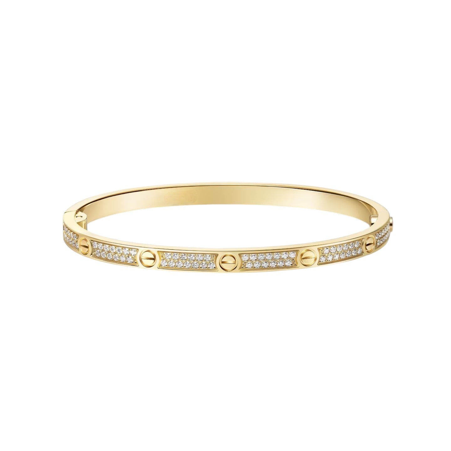 [Renovia Jewelry]LOVE BRACELET 3.65MM DIAMOND-PAVED