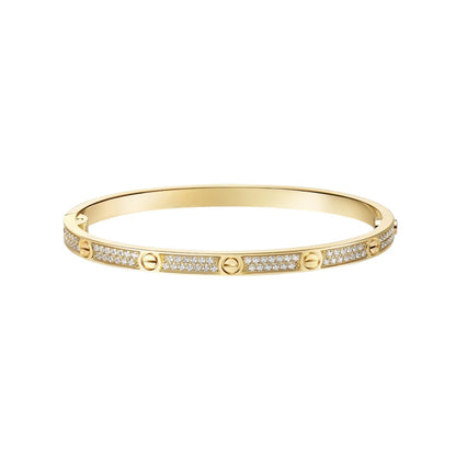 [Renovia Jewelry]LOVE BRACELET 3.65MM DIAMOND-PAVED