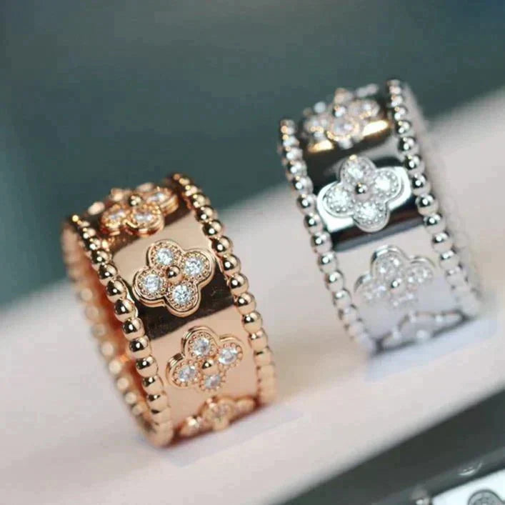 [Renovia Jewelry]CLOVER KALEIDOSCOPE RING 10MM