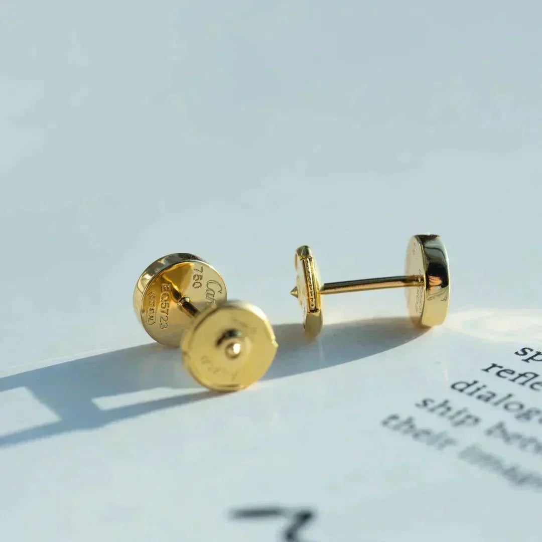 [Renovia Jewelry]LOVE EARRINGS GOLD 10MM