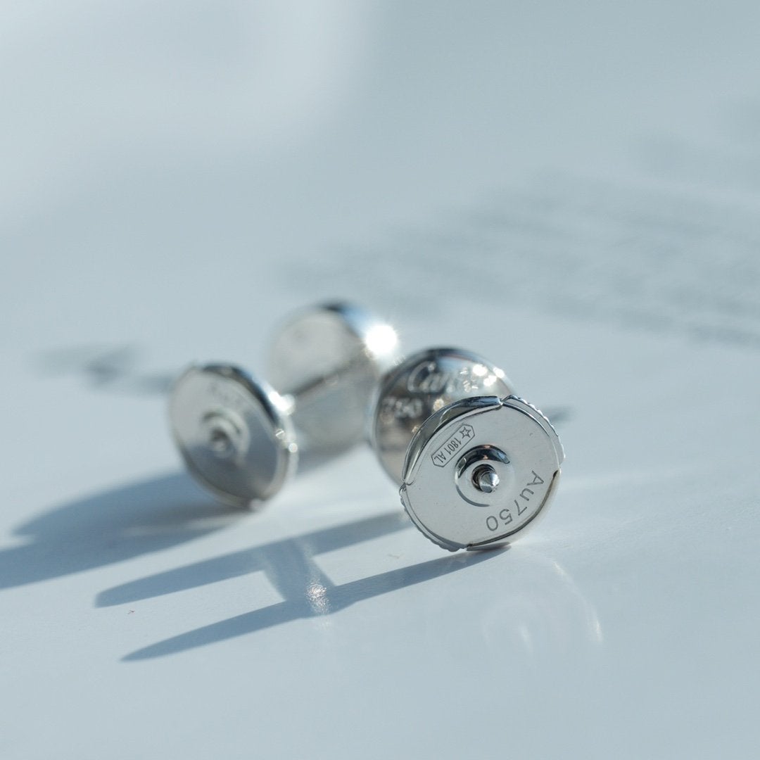 [Renovia Jewelry]LOVE EARRINGS SILVER 10MM