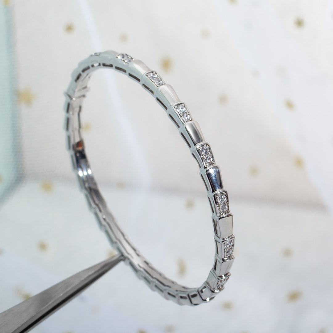 [Renovia Jewelry]SERPENTI BRACELET SILVER DIAMOND