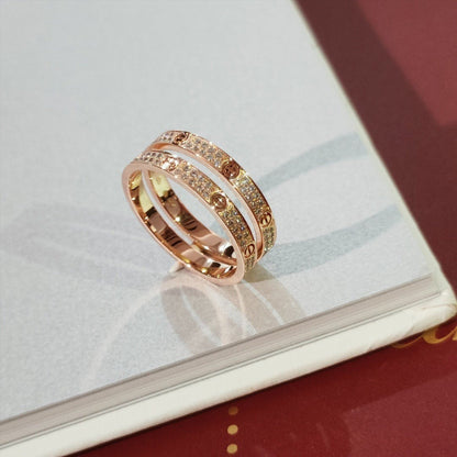 [Renovia Jewelry]LOVE RING 2.65MM DIAMOND