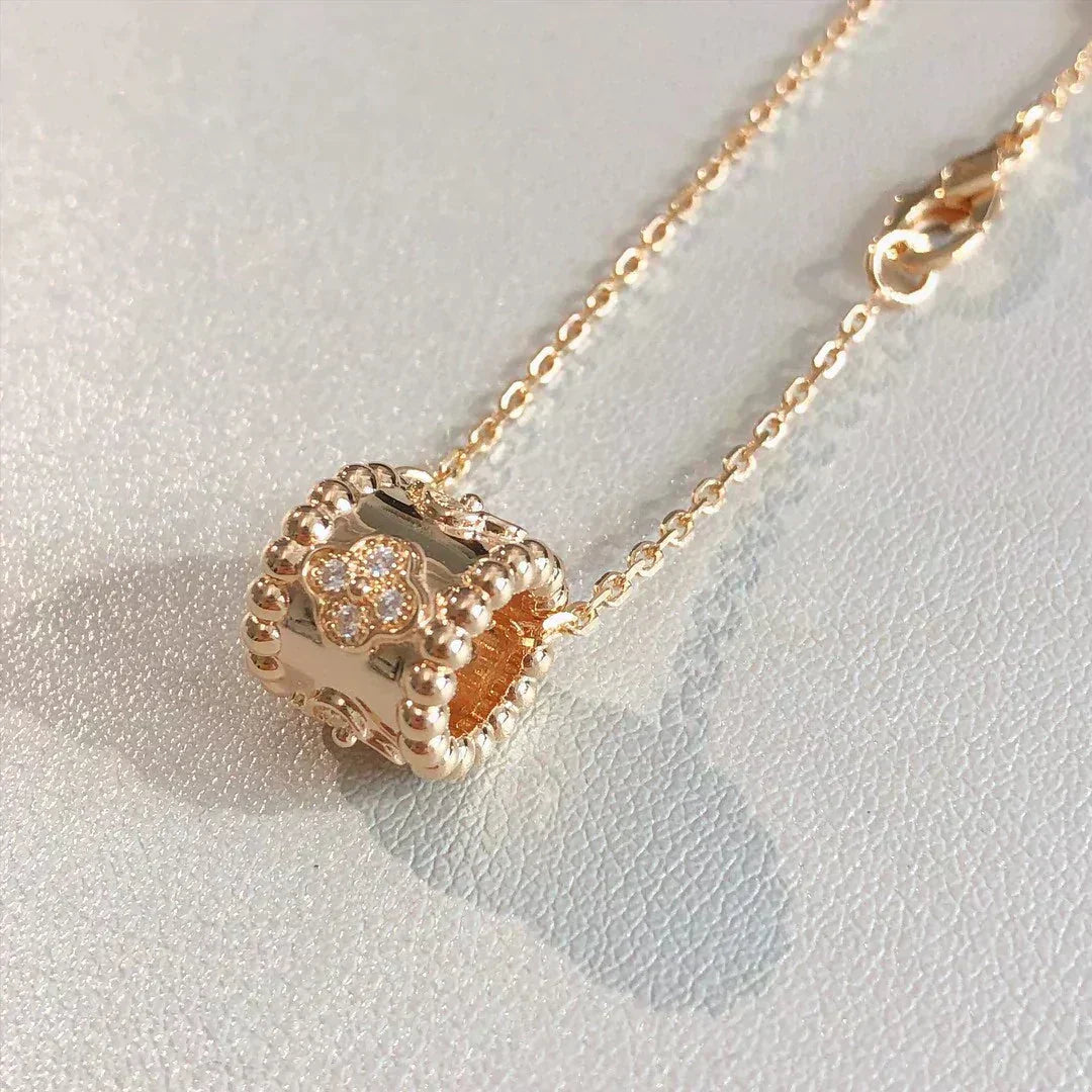 [Renovia Jewelry]PERLEE PEDANT NECKLACE GOLD / ROSE GOLD