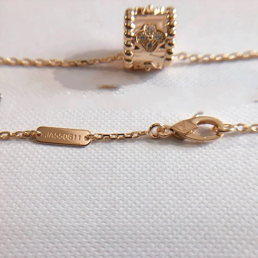 [Renovia Jewelry]PERLEE PEDANT NECKLACE GOLD / ROSE GOLD