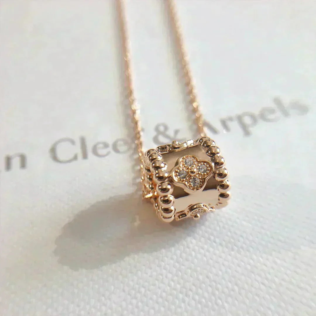[Renovia Jewelry]PERLEE PEDANT NECKLACE GOLD / ROSE GOLD