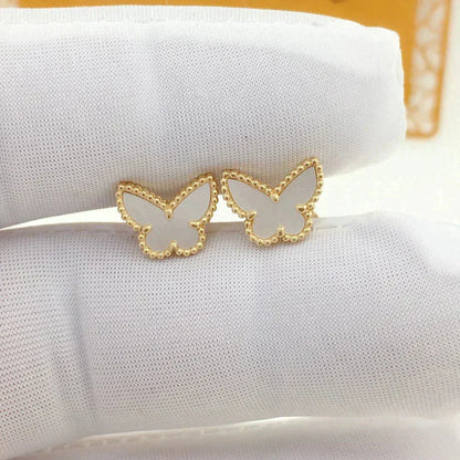 [Renovia Jewelry]SWEET BUTTERFLY MOP EARSTUDS