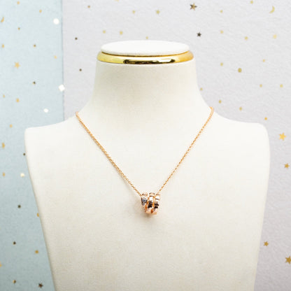 [Renovia Jewelry]SERPENTI PINK GOLD NECKLACE DIAMOND