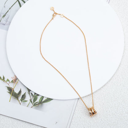 [Renovia Jewelry]SERPENTI PINK GOLD NECKLACE DIAMOND