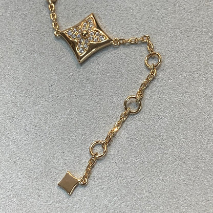 [Renovia Jewelry]STAR AND SUN 4 MOTIFS GOLD DIAMONDS BRACELET