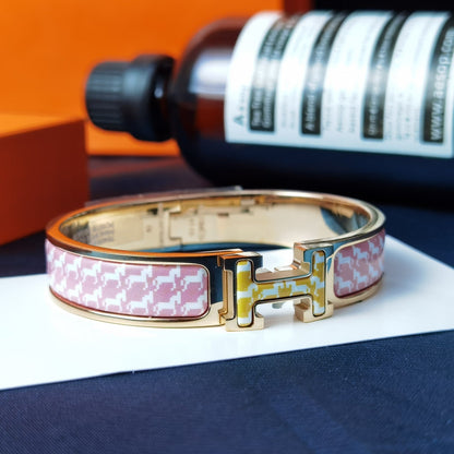 [Renovia Jewelry]H HORSE BRACELET 12MM