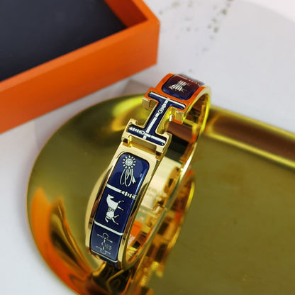 [Renovia Jewelry]H COUVERTURES DARK BLUE BRACELET