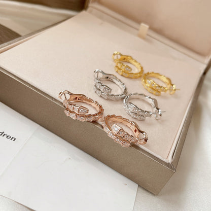 [Renovia Jewelry]SERPENTI EARRINGS DIAMOND
