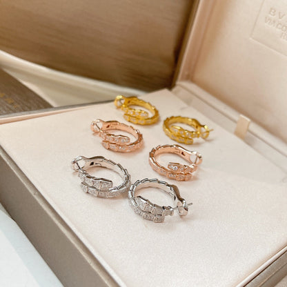 [Renovia Jewelry]SERPENTI EARRINGS DIAMOND
