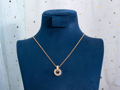[Renovia Jewelry]GARI NECKLACE PINK GOLD DIAMOND