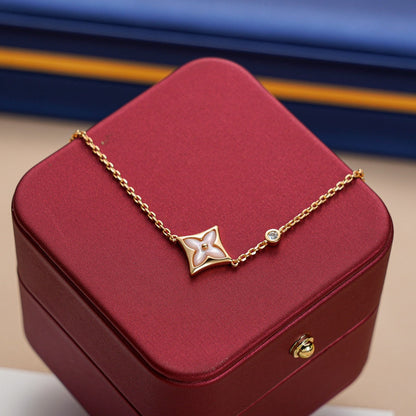 [Renovia Jewelry]STAR 1 DIAMOND PINK GOLD BRACELET