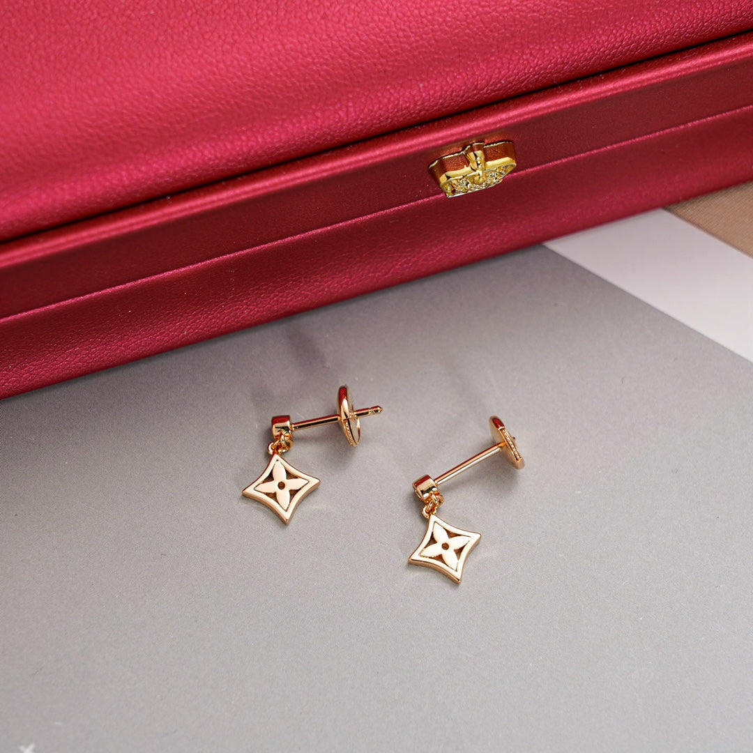 [Renovia Jewelry]STAR EARRINGS GOLD