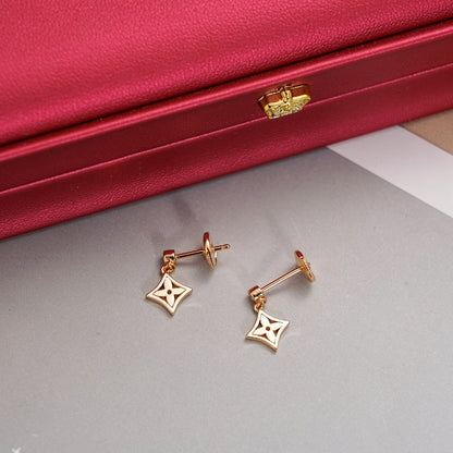[Renovia Jewelry]STAR EARRINGS GOLD