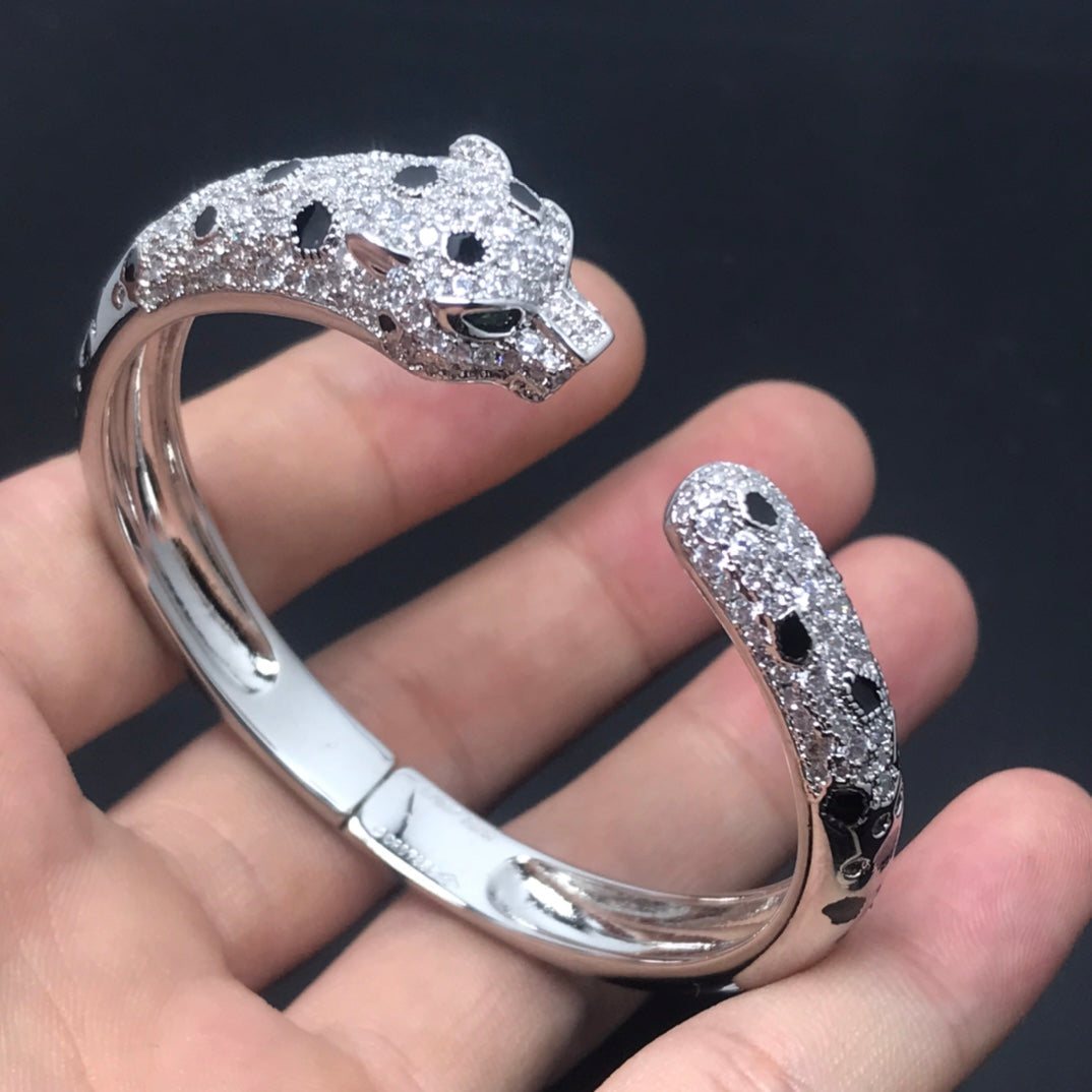[Renovia Jewelry]PANTHERE BIG BRACELET DIAMONDS