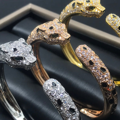 [Renovia Jewelry]PANTHERE BIG BRACELET DIAMONDS