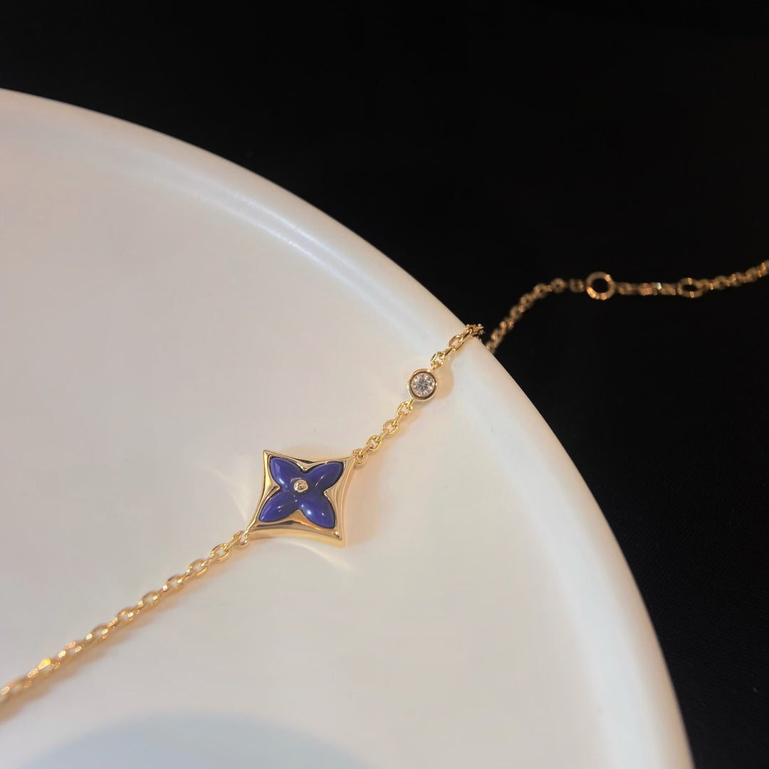 [Renovia Jewelry]COLOR STAR PINK GOLD DIAMOND BRACELET