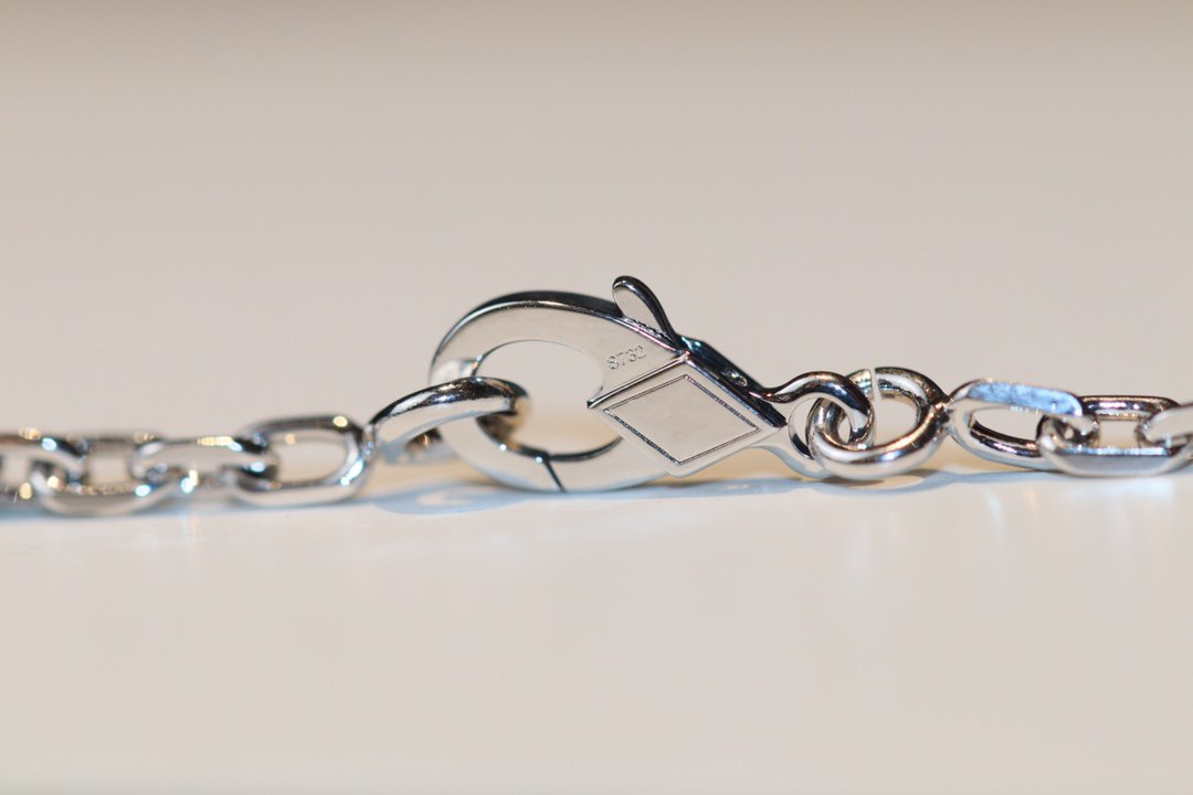 [Renovia Jewelry]CLOVER 20 MOTIFS ONYX DIAMOND SILVER
