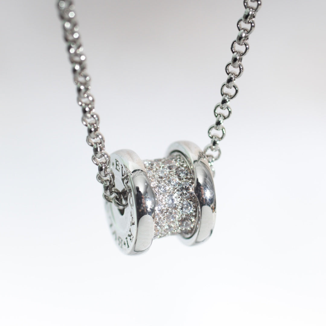 [Renovia Jewelry]ZERO 1 SILVER DIAMOND NECKLACE