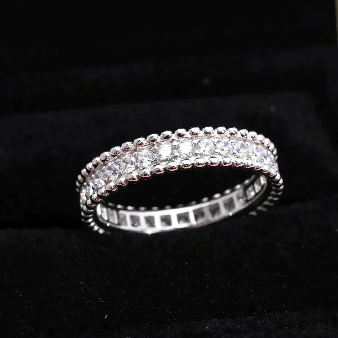 [Renovia Jewelry]PERLEE DIAMOND SILVER RING