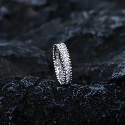 [Renovia Jewelry]PERLEE DIAMOND SILVER RING