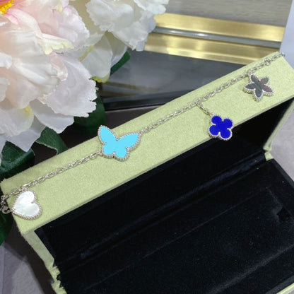 [Renovia Jewelry]LUCKY SPRING SILVER BRACELET 4 MOTIF