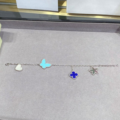 [Renovia Jewelry]LUCKY SPRING SILVER BRACELET 4 MOTIF