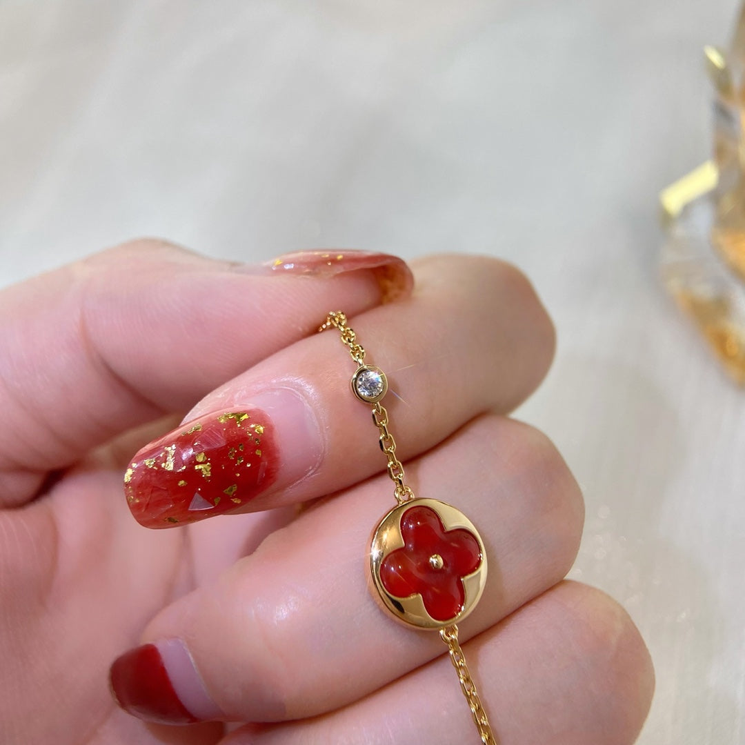 [Renovia Jewelry]SUN PEDANT CARNELIAN BRACELET