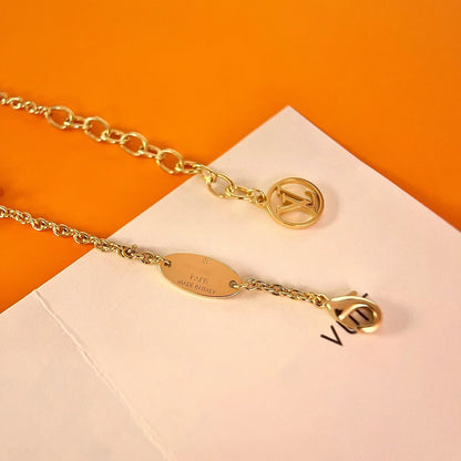 [Renovia Jewelry]LOGO STAR MOTIF GOLD BRACELET