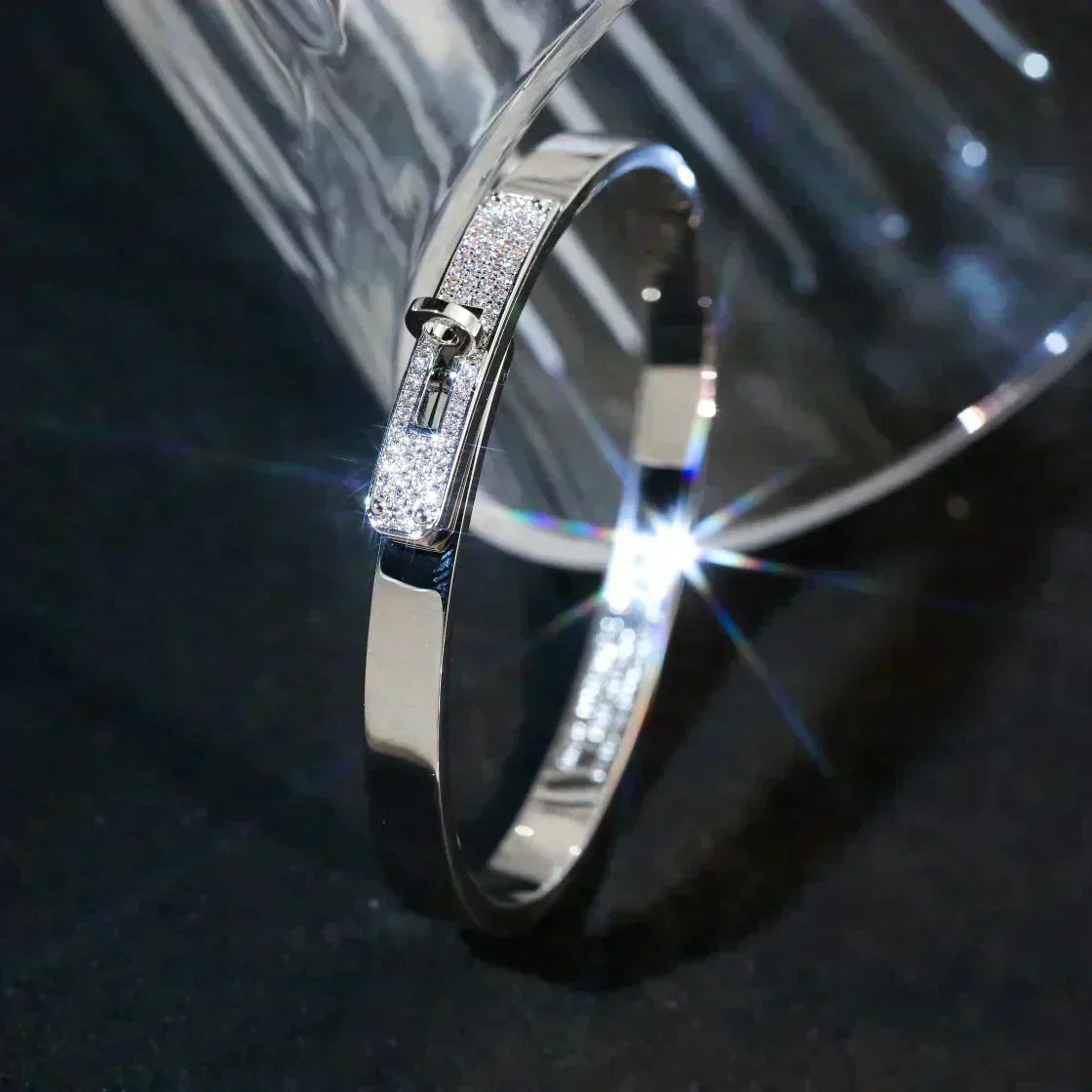 [Renovia Jewelry]KELLY SILVER DIAMOND BRACELET