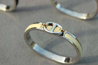 [Renovia Jewelry]CLIC CHAINE SILVER BRACELET