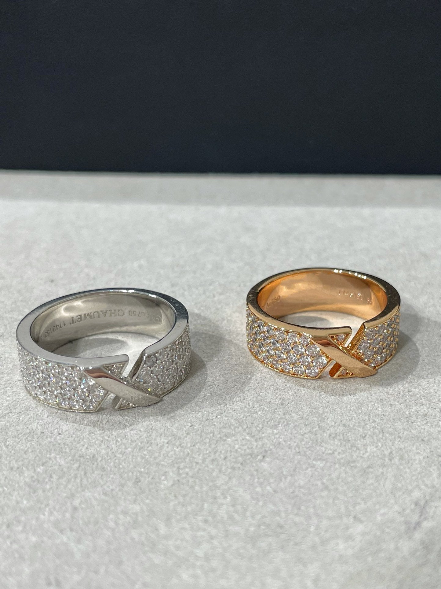 [Renovia Jewelry]LIENS EVIDENCE  DIAMOND PAVED RING