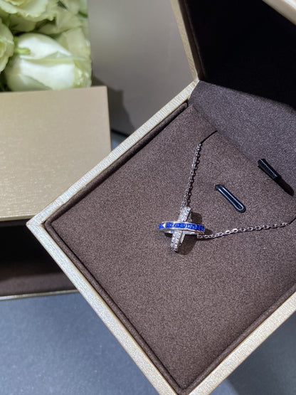 [Renovia Jewelry]LIENS DIAMOND SILVER NECKLACE