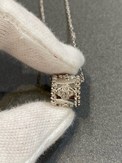 [Renovia Jewelry]PERLEE PEDANT SIVLER DIAMOND NECKLACE