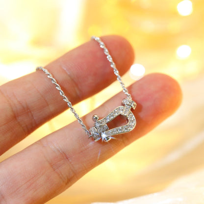 [Renovia Jewelry]FORCE 10 DIAMOND SILVER NECKLACE MINI MODEL