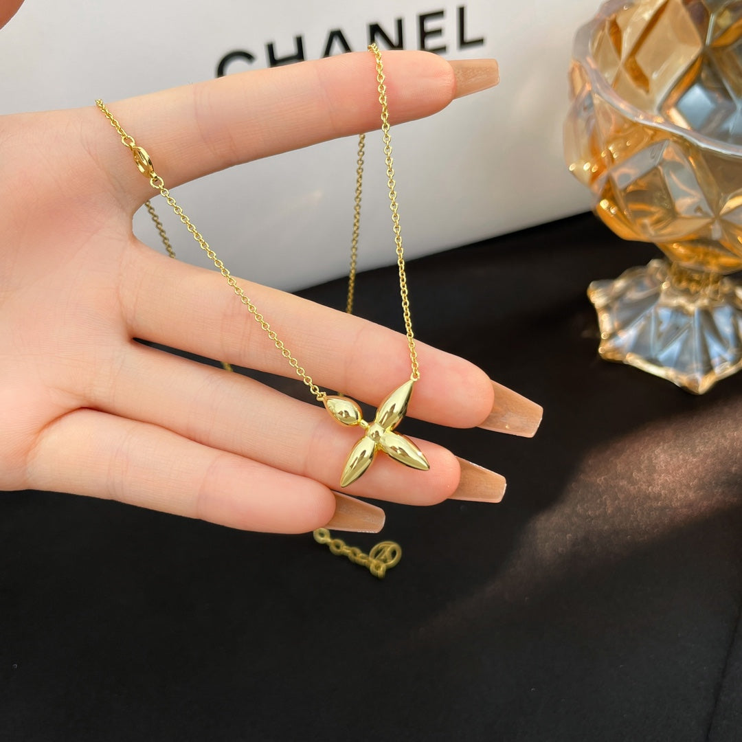 [Renovia Jewelry]LOUISETTE GOLD NECKLACE