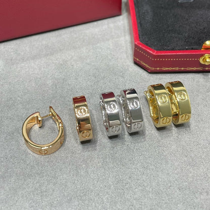 [Renovia Jewelry]LOVE 5.5MM EARRINGS