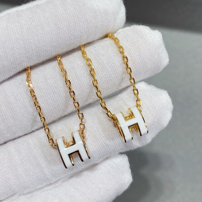 [Renovia Jewelry]MINI POP H NECKLACE