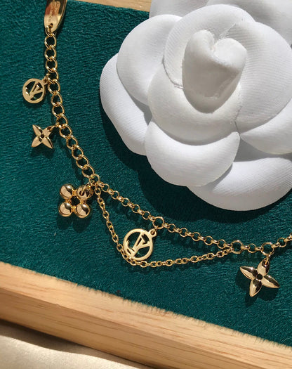 [Renovia Jewelry]BLOOMING PINK GOLD MOP BRACELET
